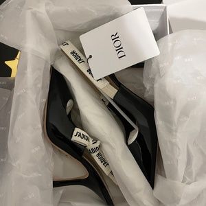 Dior sling back black